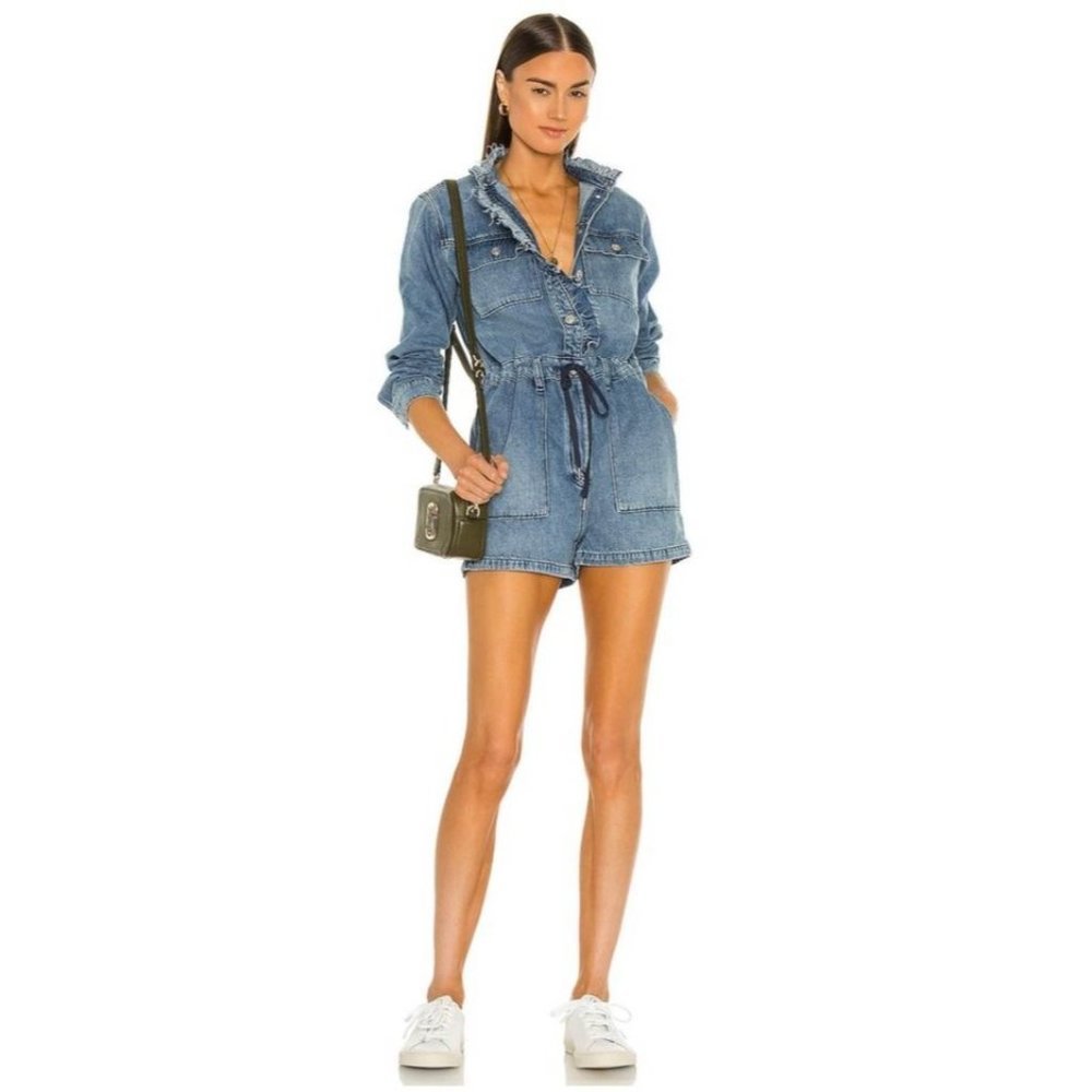 Hudson Revolve Utility Romper‎ Size S